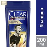 Shampoo Anticaspa Clear Men Sports Limpeza Profunda 200ml