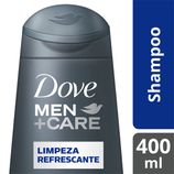 Shampoo Dove Men+Care Limpeza Refrescante 400ml