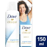 Desodorante Aerosol Dove Clinical Feminíno Original Clean150ml