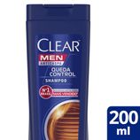 Shampoo Anticaspa Clear Queda Control 200ml