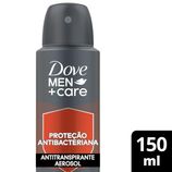 Desodorante Aerosol Dove Men+Care Proteção Antibacteriana 150ml