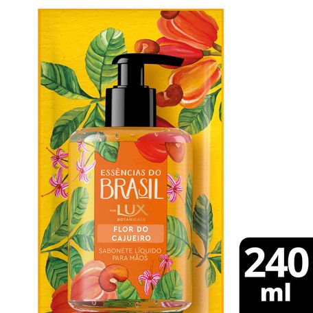 Sabonete Líquido Lux Essências do Brasil Flor do Cajueiro Refil