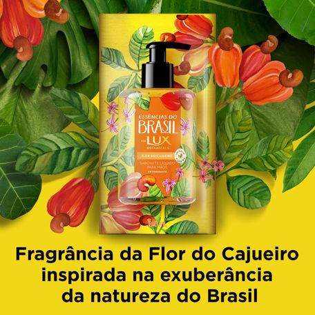 Sabonete Líquido Lux Essências do Brasil Flor do Cajueiro Refil 240ml -  unileverstore