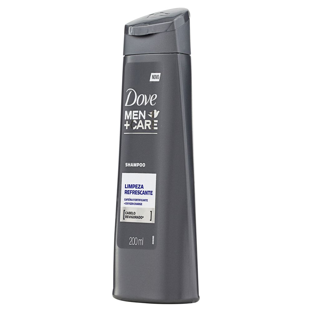 Shampoo Dove Men+Care Limpeza Refrescante 200ml unileverstore